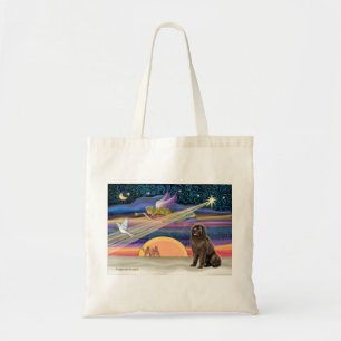 Bolso De Tela Estrella navidad - Terranova (marrón 2)