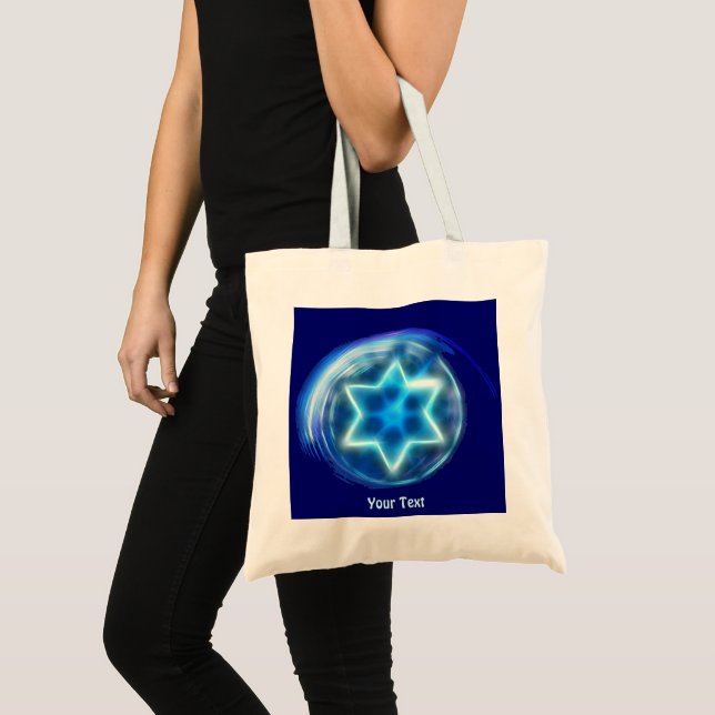 Bolso De Tela Estrella rodeada (Anverso (producto))