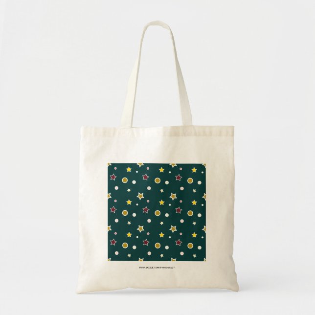Bolso De Tela Estrellas (Frente)