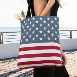 Bolso De Tela Estrellas de bandera de Estados Unidos y Patriótic
