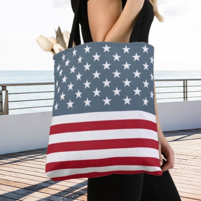 Bolso De Tela Estrellas de bandera de Estados Unidos y Patriótic (Subido por el creador)