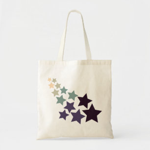 Bolso De Tela Estrellas de época