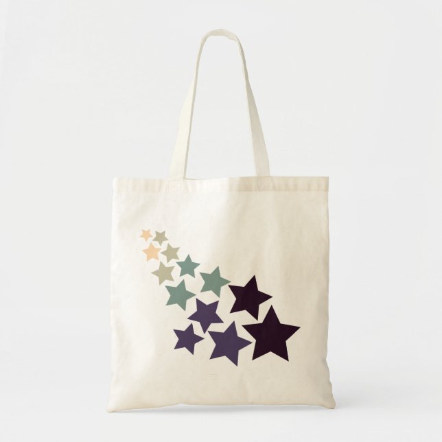 Bolso De Tela Estrellas de época (Frente)