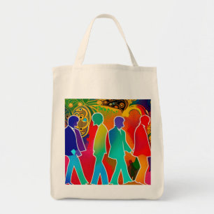 Bolso De Tela Estrellas de Rock