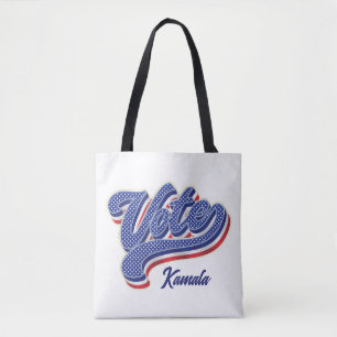 Bolso De Tela Estrellas de voto y franjas - Elección