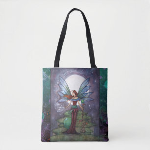 Bolso De Tela Estrellas Giratorias Hada Mágica por Molly Harriso