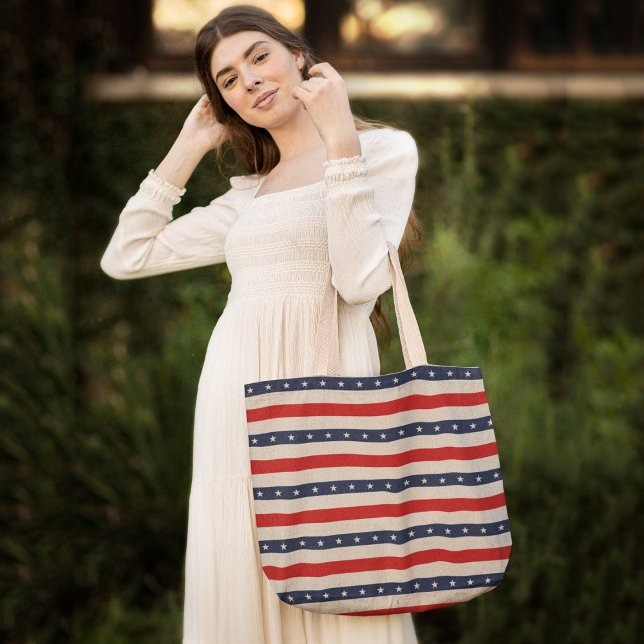 Bolso De Tela Estrellas patrióticas (Subido por el creador)