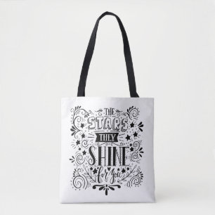 Bolso De Tela Estrellas que brillan para usted