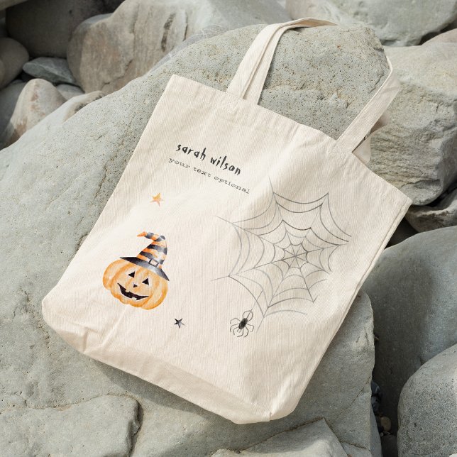 Bolso De Tela Estrellas web de bromista de Halloween (Subido por el creador)