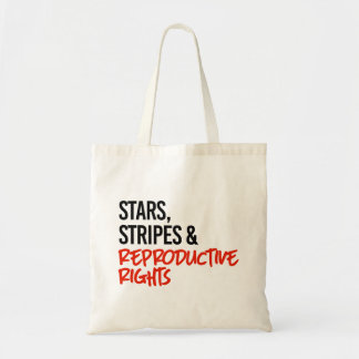 Bolso De Tela Estrellas y derechos reproductivos