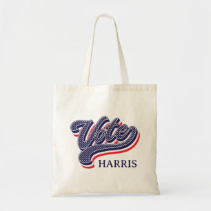 Bolso De Tela Estrellas y franjas electorales personalizadas