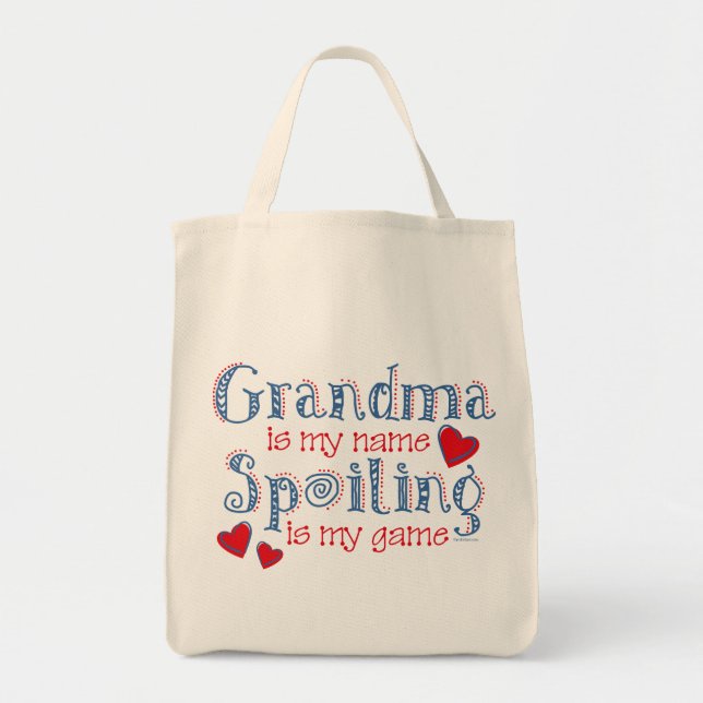 Bolso De Tela Estropeo de la abuela (Frente)
