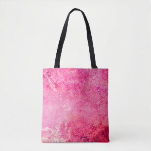Bolso De Tela Estructuras rosas hechas a mano en una pintura de