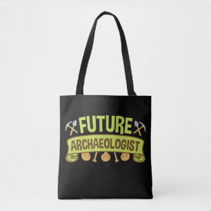 Bolso De Tela Estudiante de arqueología del futuro arqueólogo