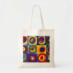 Bolso De Tela Estudio de color de Kandinsky asiduo