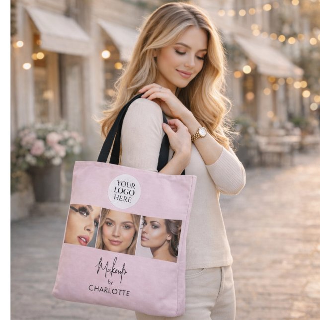 Bolso De Tela Estudio de Maquillaje de Fotos con Letra Script Ro (Subido por el creador)