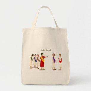 Bolso De Tela "¿Et Tu Brute?" Julio César en un Fiesta
