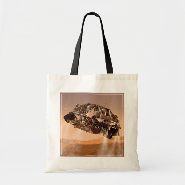 Bolso De Tela Etapa De Rover Y Descenso Para El Laboratorio Cien (Frente)