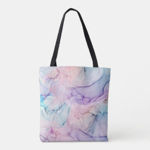 Bolso De Tela Etérea y tenue fantasía glamurosa acuarela pastel