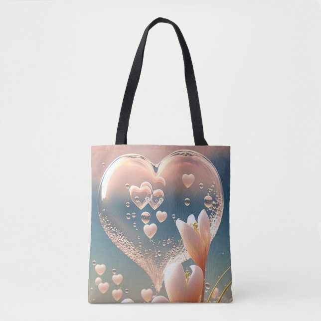 Bolso De Tela Eternal Love Bloom (Anverso)