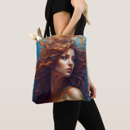 Bolso De Tela Ethereal Arte de Sirenas Imprimir Fantasía Mar Sub