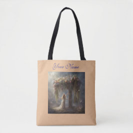 Bolso De Tela Ethereal Herb y Flower Tree cottagecore