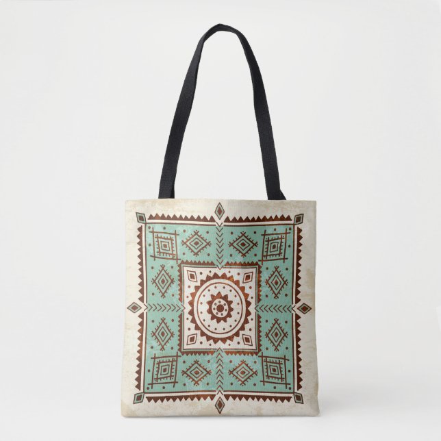Bolso De Tela Ethnic ornament (Anverso)