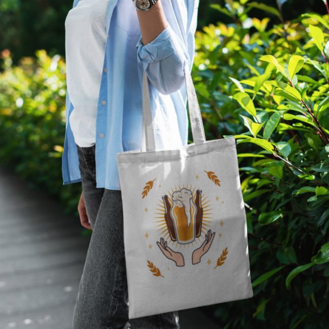 Bolso De Tela Etiqueta de botella de cerveza (Subido por el creador)