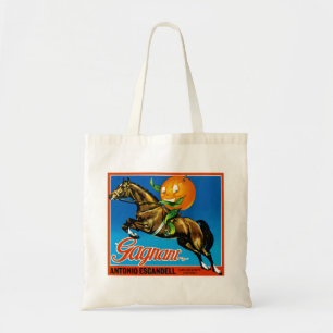 Bolso De Tela Etiqueta de Naranja Gagnant