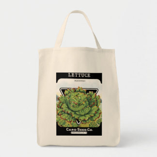 Bolso De Tela Etiqueta de paquete de semilla de lechuga