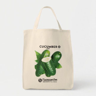 Bolso De Tela Etiqueta de paquete de semilla de pepino