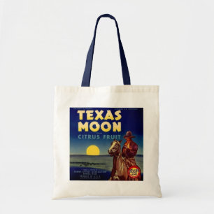 Bolso De Tela Etiqueta de tasa de fruta de Texas Moon Citrus