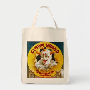 Bolso De Tela "Etiqueta del cajón de la fruta cítrica de la