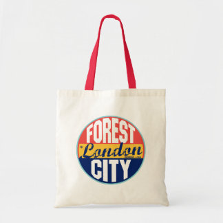 Bolso De Tela Etiqueta del vintage de Londres