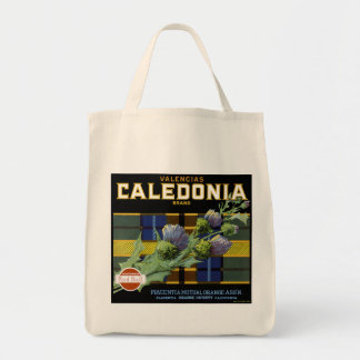 Bolso De Tela Etiqueta Naranja de Caledonia