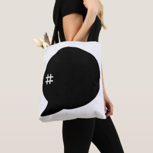 Bolso De Tela Etiqueta #Tote Bag