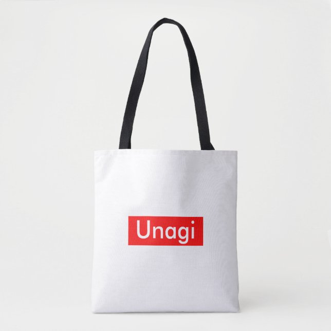 Bolso De Tela Etiqueta Unagi (Anverso)