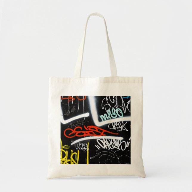 Bolso De Tela etiquetado (Frente)