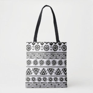 Bolso De Tela Etnia tribal sin fisuras
