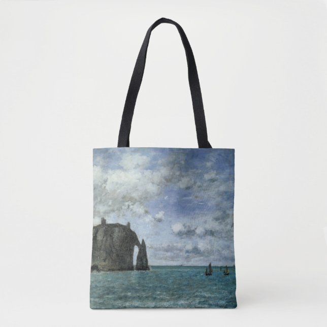 Bolso De Tela Etretat, la Puerta de Aval (Anverso)