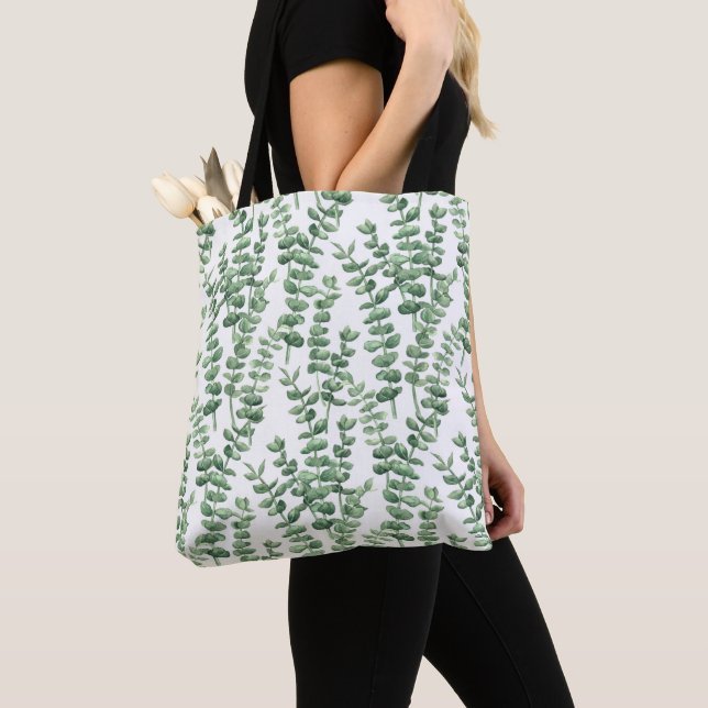 Bolso De Tela Eucalipto 1 (Detalle)