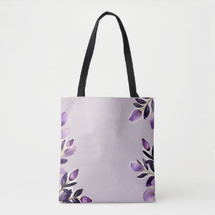 Bolso De Tela Eucalipto de color de agua de lujo