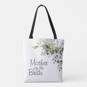 Bolso De Tela Eucalipto Madre de la novia Boda Tote Bag