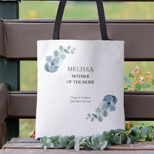 Bolso De Tela Eucalyptus Greenery Boda Bridal Party