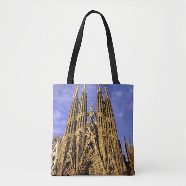 Bolso De Tela Europa, España, Barcelona, Sagrada Familia (Anverso)