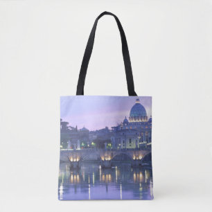 Bolso De Tela Europa, Italia, Roma, El Vaticano. San Pedro