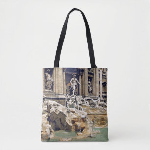 Bolso De Tela Europa, Italia, Roma. Monedas esparcidas en el fon