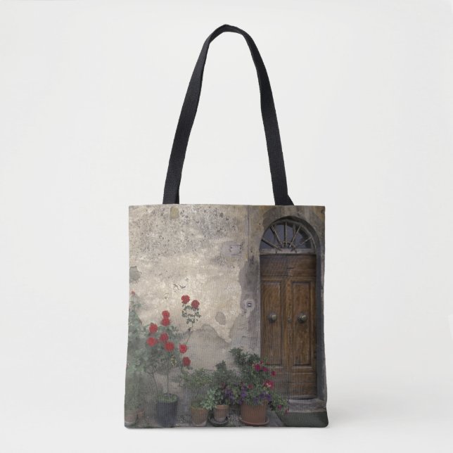 Bolso De Tela Europa, Italia, Toscana, Chianti, puerta toscana (Anverso)