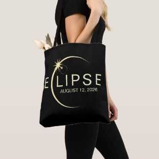 Bolso De Tela Evento de Astronomía de Eclipse Solar 2026