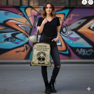 Bolso De Tela Everything in Its Right Place Tote